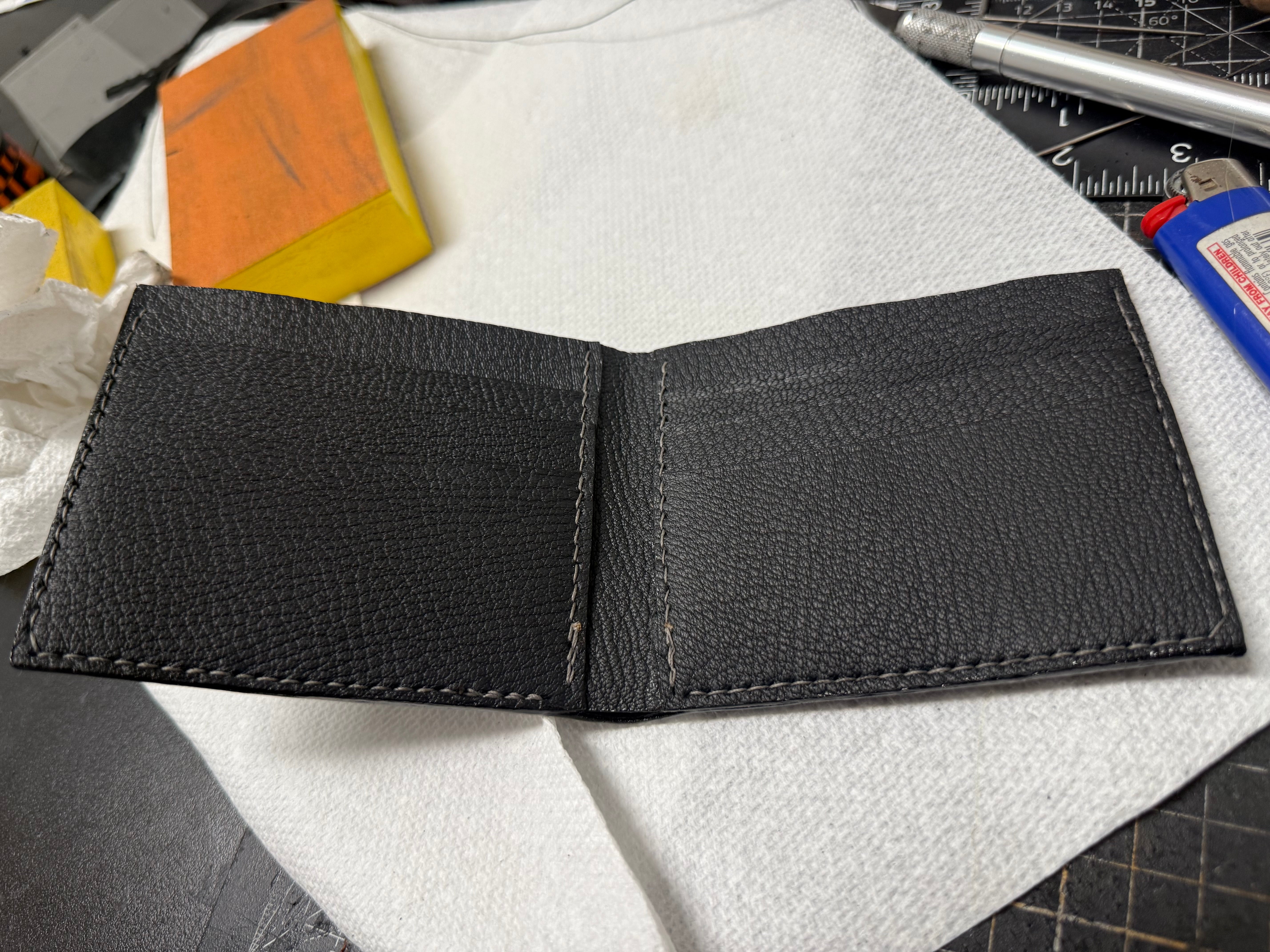 Alran “Sully” Chèvre upgraded leather lining and pockets